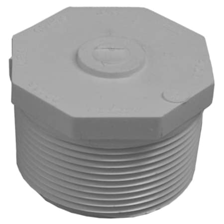 Genova 31890 2.5 in. Schedule 40 PVC MIP Pressure Plug 202867
